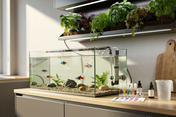 Aquaponics în apartament: pește, salată și 90% mai puțină apă