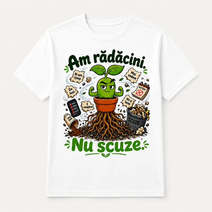 Tricou Am rădăcini, nu scuze
