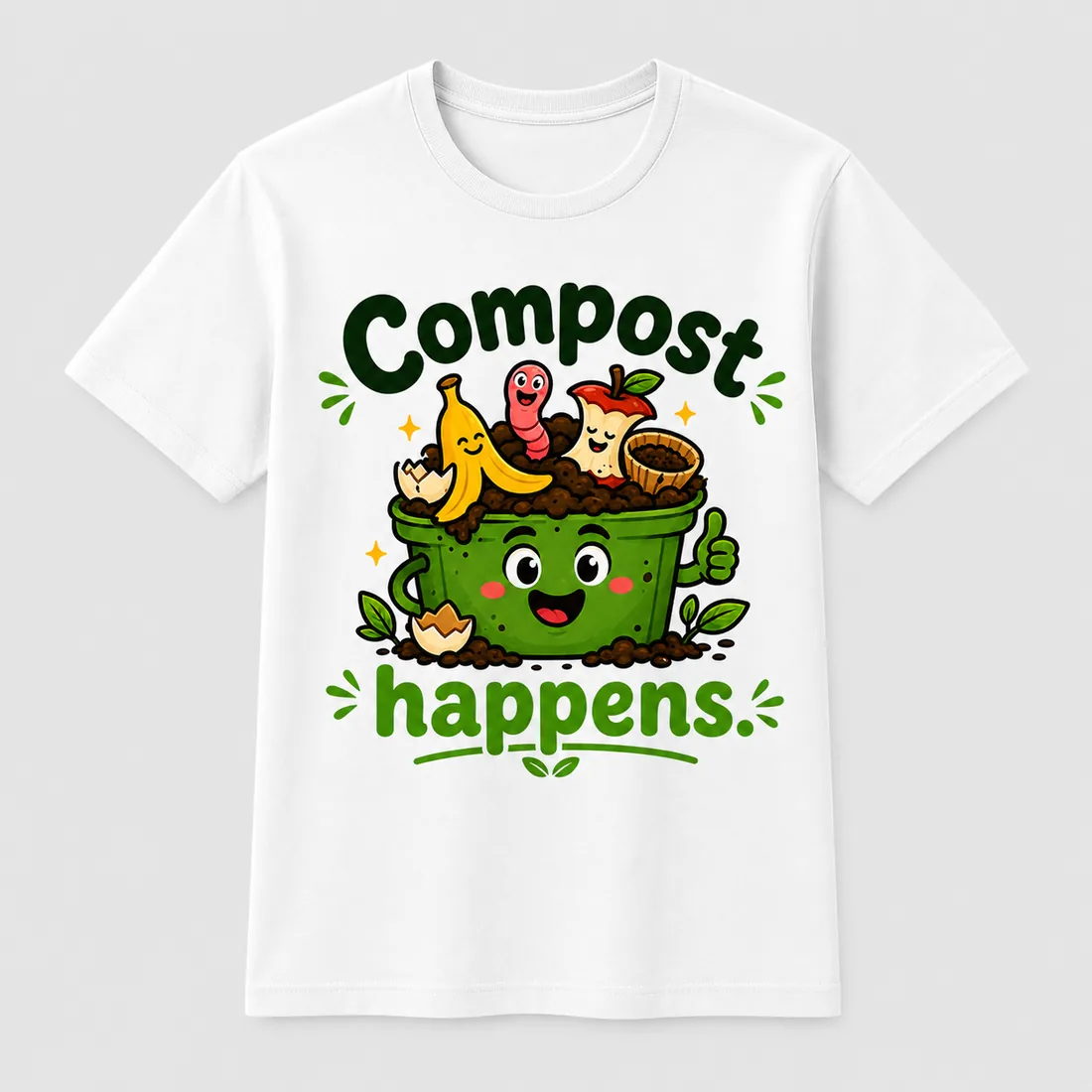 Tricou Compost happens