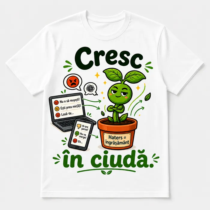 Tricou Cresc în ciudă