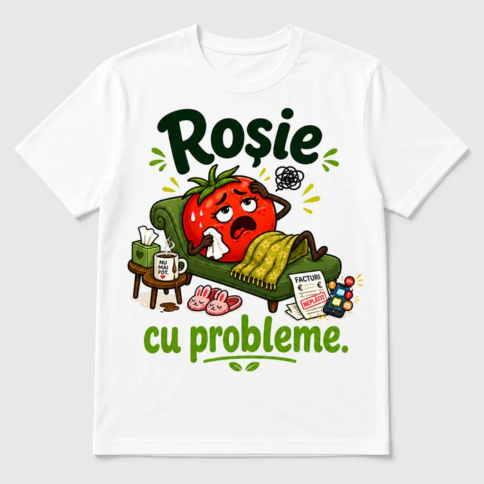 Tricou Roșie cu probleme